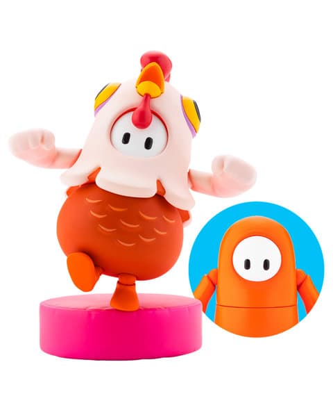 FALL GUYS アクションフィギュア パック01 「ムービースター×チキンコスチューム」