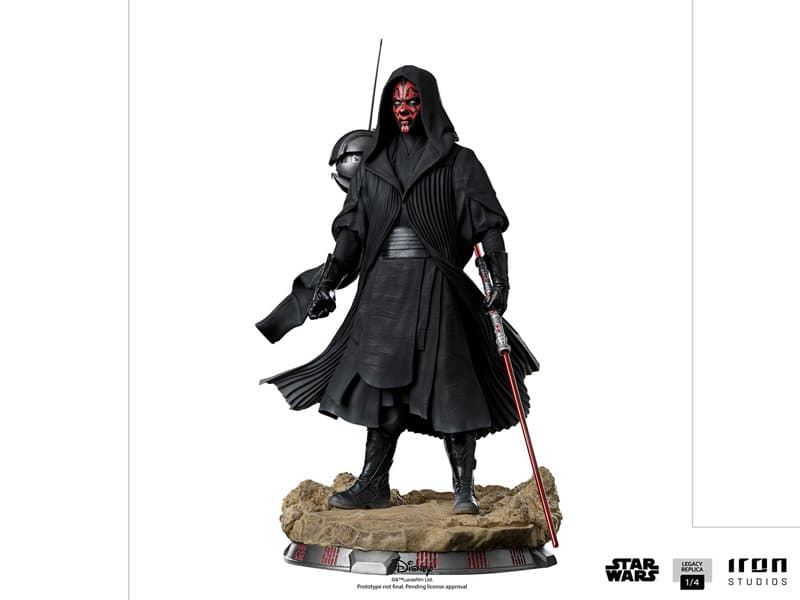 『スター・ウォーズ』 【アイアン・スタジオ スタチュー】「レガシーレプリカ・シリーズ」1/4スケール ダース・モール