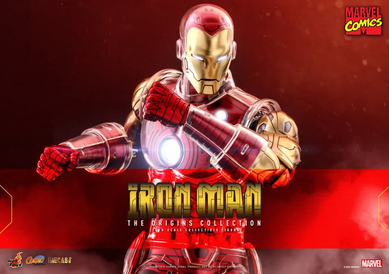 【コミック・マスターピース DIECAST】 『マーベル・コミック』 「オリジンズ・コレクション」1/6スケールフィギュア アイアンマン