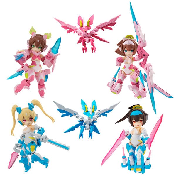 【BOX販売】デスクトップアーミー メガミデバイス 朱羅シリーズ（桜鬼、蒼衣）