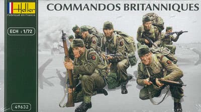 1/72 イギリスコマンド兵セット（40体入り）