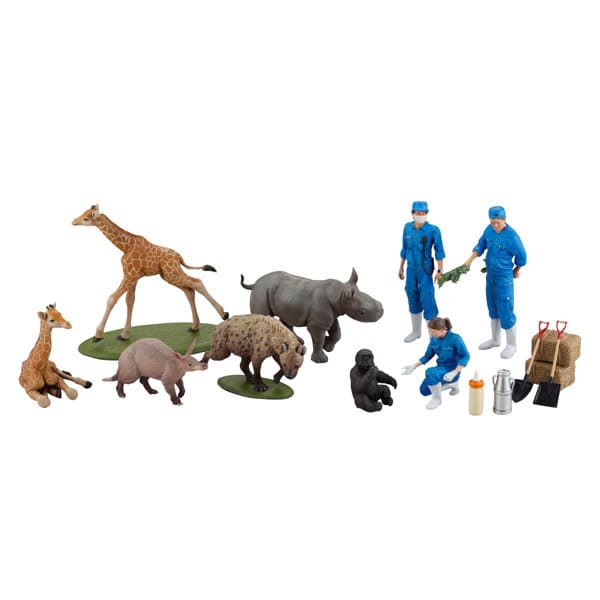 【BOX販売】ARTPLA 飼育員と仔ゴリラセット（全6種） 1BOX:6個入