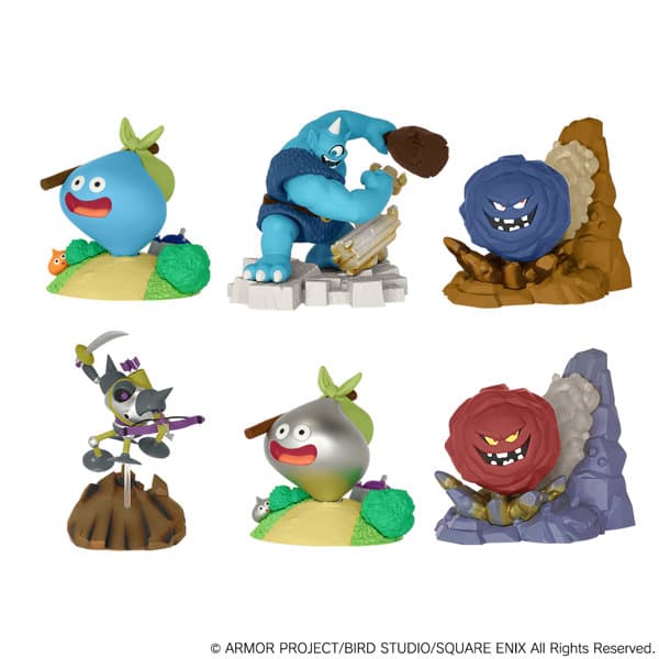 【BOX販売】ドラゴンクエスト 立体モンスター図鑑フィギュア 〜スライム登場編！〜（全6種） 1BOX:6個入