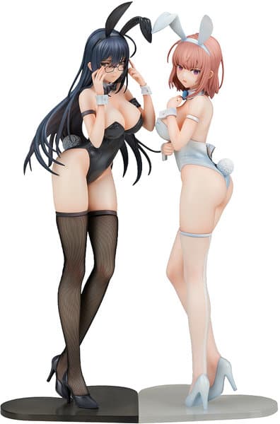 黒バニー葵＆白バニー夏芽 2体セット