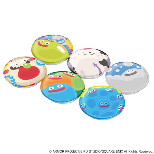 【BOX販売】ドラゴンクエスト スマイルスライム ガラスマグネット 〜ぎゅぎゅっとモンスター編2〜（全6種） 1BOX:12個入