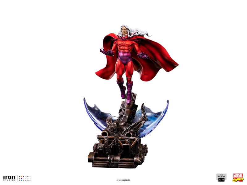 『マーベル』【アイアン・スタジオ スタチュー】「バトルジオラマ・シリーズ」1/10スケール マグニートー［コミック/X-Men Age of Apocalypse］