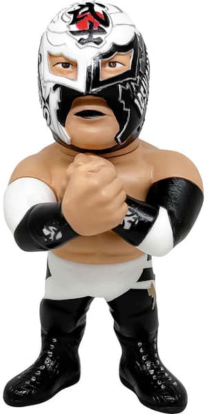 16dソフビコレクション026 新日本プロレス BUSHI （白黒コスチューム）