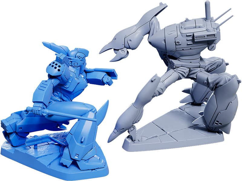 PLAMAX MF-72 minimum factory 機動警察パトレイバー イングラム ＆ クラブマンハイレッグ エフェクトカラーVer.