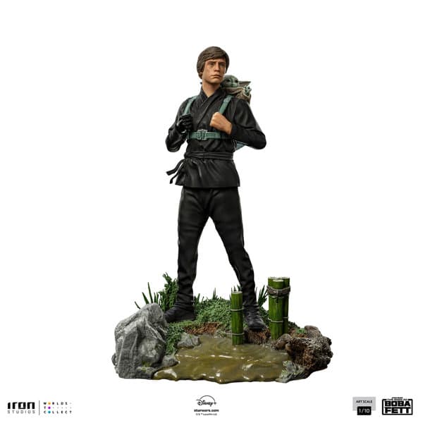 『ボバ・フェット/The Book of Boba Fett』 【アイアン・スタジオ スタチュー】「アートスケール」1/10スケール ルーク・スカイウォーカー＆グローグー（トレーニング）