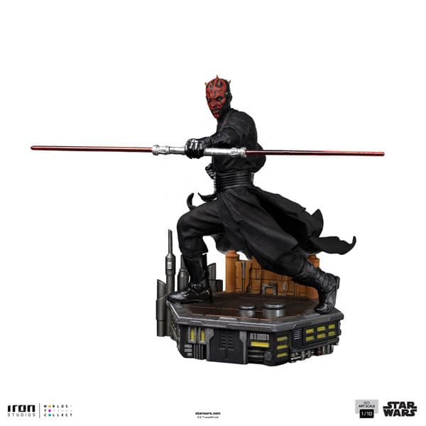 『スター・ウォーズ』 【アイアン・スタジオ スタチュー】「バトルジオラマ・シリーズ」1/10スケール ダース・モール