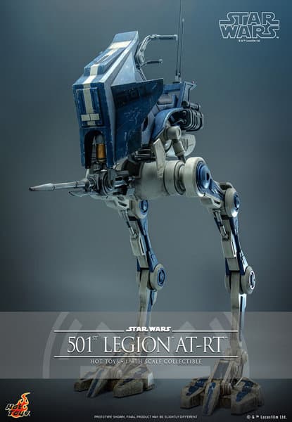 【テレビ・マスターピース】 『スター・ウォーズ:クローン・ウォーズ』1/6スケールビークル AT‐RT（第501大隊版）
