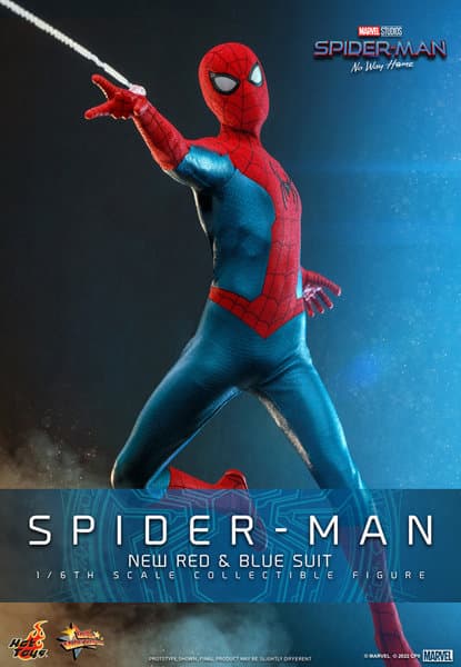 【ムービー・マスターピース】 『スパイダーマン:ノー・ウェイ・ホーム』1/6スケールフィギュア スパイダーマン（ニュー・レッド＆ブルースーツ）