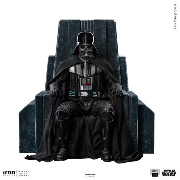 『オビ=ワン・ケノービ』 【アイアン・スタジオ スタチュー】「レガシーレプリカ・シリーズ」1/4スケール ダース・ベイダー（玉座）