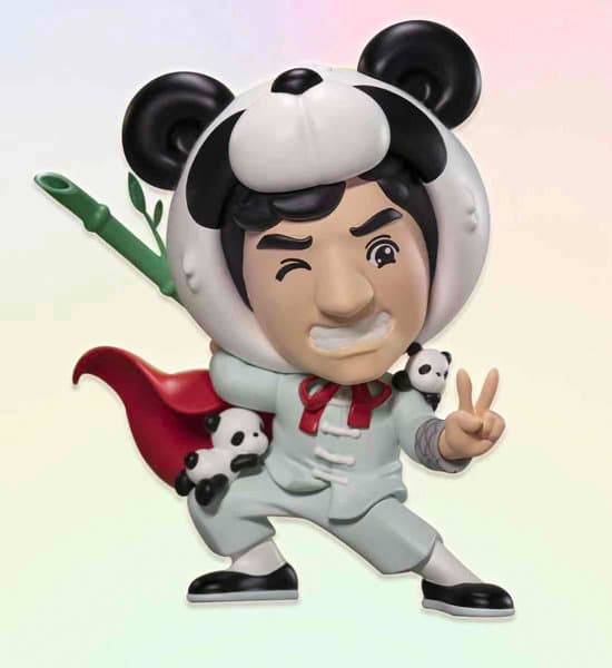 ジャッキーチェン芸歴60周年記念 5パンダドラゴン2002〜2012 フィギュア