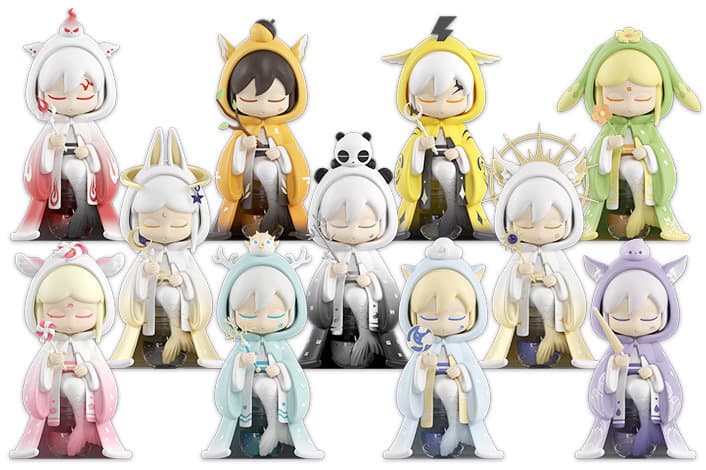【BOX販売】Manta ＆ Eddie 霊山十巫易経八卦マーメイド（全11種） 1BOX:8個入