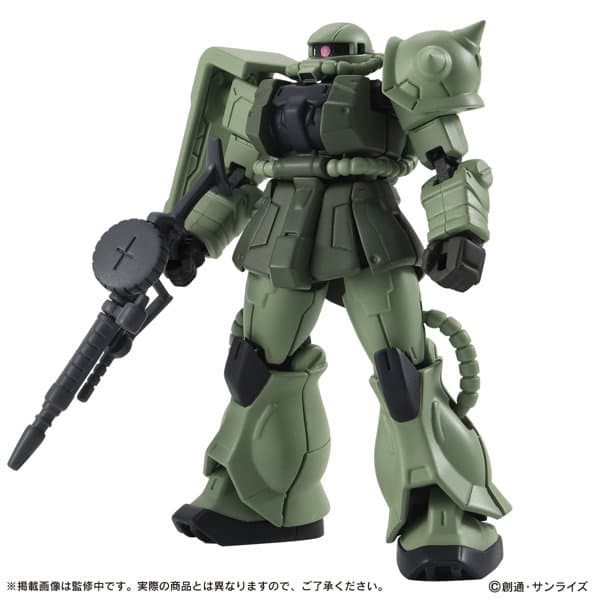 【BOX販売】機動戦士ガンダム CAPSULE ACTION ザクII（全2種） 1BOX:4個入