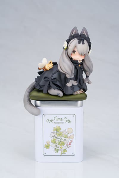 【再販】オリジナルデフォルメフィギュア「DLC」シリーズ第二弾 『ティータイム キャッツ』:「ブリティッシュ ショートヘア」