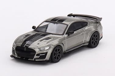 1/64 シェルビー GT500 SE ワイドボディ ペッパーグレーメタリック （左ハンドル）
