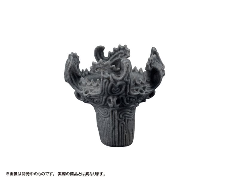 ソフ美 イマドキの土器〜火焔型土器〜 ストーン風グレー