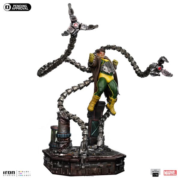 『マーベル』【アイアン・スタジオ スタチュー】「バトルジオラマ・シリーズ」1/10スケール ドクター・オクトパス［コミック］