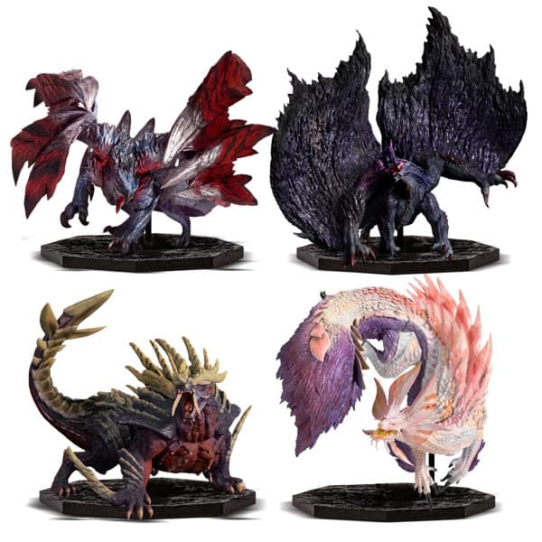 CAPCOM FIGURE BUILDER CUBE MONSTER HUNTER 4体セットボックス（ゴア・マガラ/奇しき赫耀のバルファルク/マガイマガド（怒り状態）/タマミツネ）