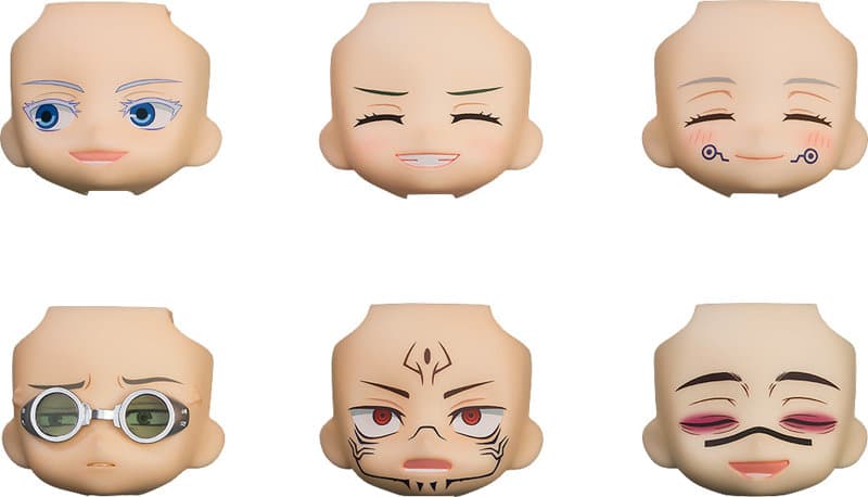 【BOX販売】ねんどろいどもあ とりかえっこフェイス 呪術廻戦02（全6種） 1BOX:6個入