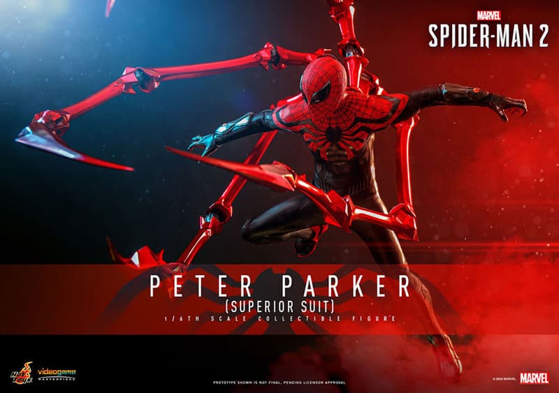 【ビデオゲーム・マスターピース】 『Marvel’s Spider-Man 2』 1/6スケールフィギュア ピーター・パーカー/スパイダーマン（スーペリア・スーツ）