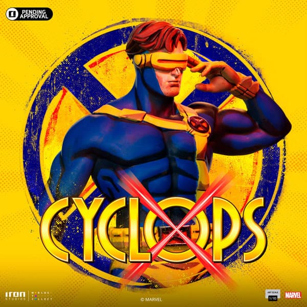 『マーベル』【アイアン・スタジオ スタチュー】「アートスケール」1/10スケール サイクロップス［アニメ『X-Men ’97』］