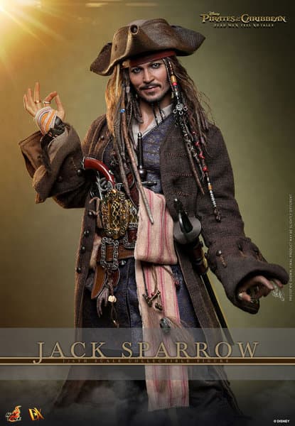 【ムービー・マスターピース DX】 『パイレーツ・オブ・カリビアン/最後の海賊』1/6スケールフィギュア ジャック・スパロウ（2.0版）