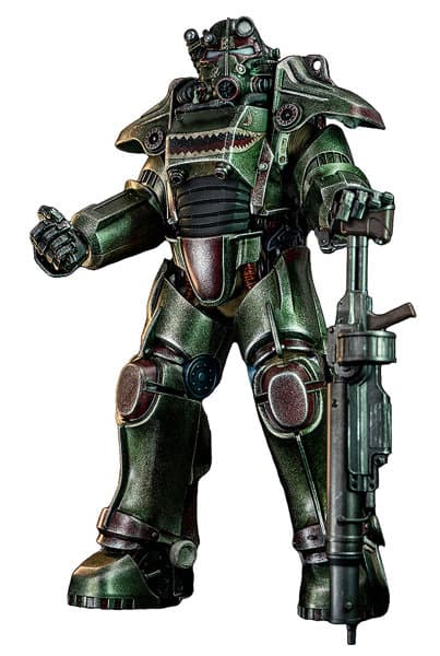 Fallout-1/6 T-45 Hot Rod Shark Power Armor（フォールアウト-1/6 T-45 ホットロッドシャーク・パワーアーマー）