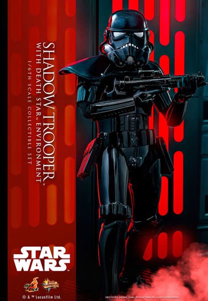 【ムービー・マスターピース】 『スター・ウォーズ』1/6スケールフィギュア シャドウトルーパー（デス・スターのバックボード付き）
