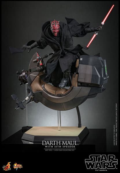 【ムービー・マスターピース】 『スター・ウォーズ エピソード1/ファントム・メナス』1/6スケールフィギュア ダース・モール＆シス・スピーダー（2.0版）