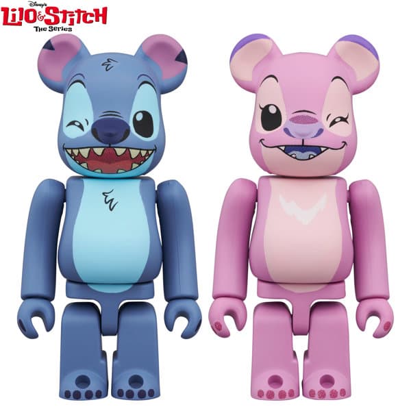 BE@RBRICK Lilo ＆ Stitch: The Series STITCH ＆ ANGEL 2PCS SET