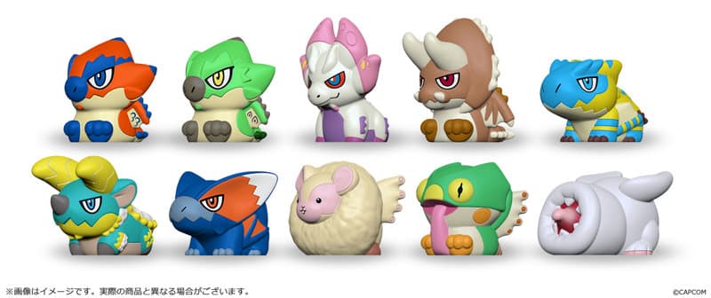 【BOX販売】カプコンフィギュアビルダー フィンガーパペット モンスターハンター Vol.1 （全10種） 1BOX:10個入