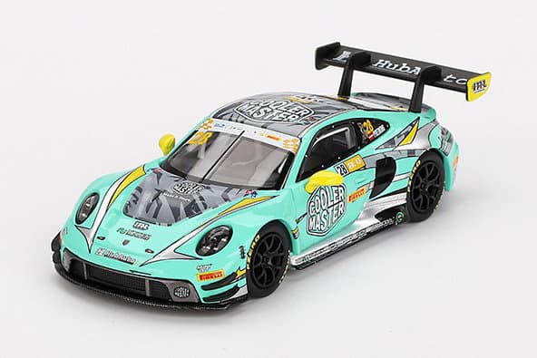 ポルシェ 911 GT3 R FIA GT ワールドカップ 70周年 2023 ＃28 マカオグランプリ HubAuto Racing 左ハンドル