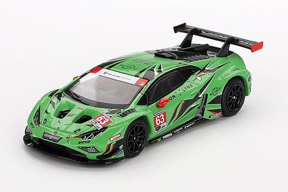 ランボルギーニ ウラカン GT3 EVO2 IMSA デイトナ24時間 2023 ＃63 Iron Lynx 左ハンドル