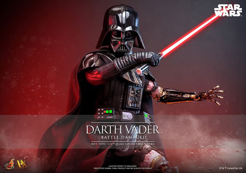 【ムービー・マスターピース DX】 『スター・ウォーズ』1/6スケールフィギュア ダース・ベイダー（バトルダメージ）