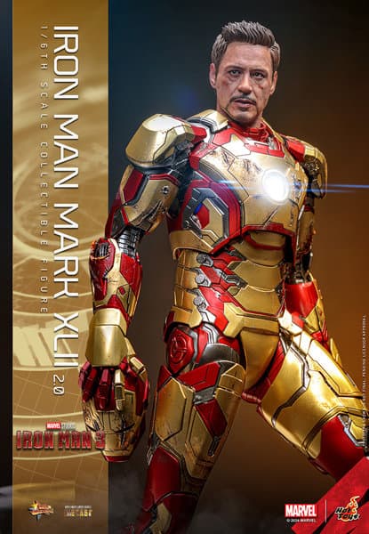 【ムービー・マスターピース DIECAST】 『アイアンマン3』1/6スケールフィギュア アイアンマン・マーク42（2.0版）