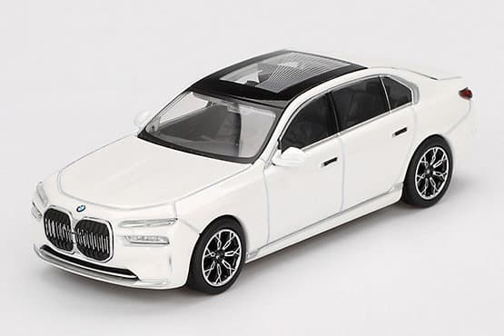 1/64 BMW i7 xDrive60 ミネラルホワイト 右ハンドル