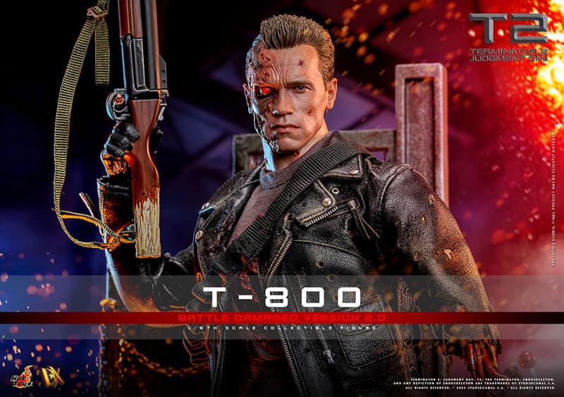 【ムービー・マスターピース DX】 『ターミネーター2』1/6スケールフィギュア T-800（バトルダメージ/2.0版）