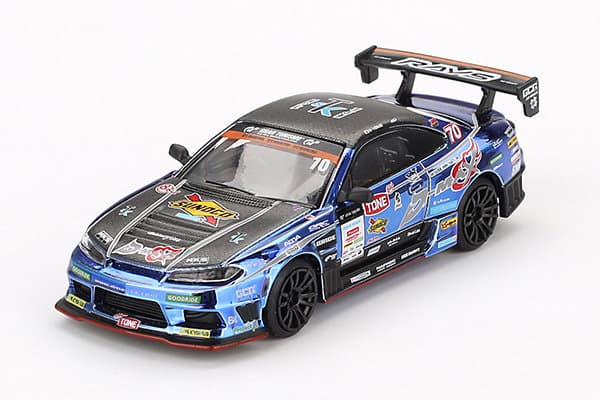 日産 シルビア S15 D1 GP 2023 ＃70 D-MAX RACING 右ハンドル