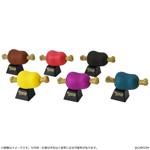【BOX販売】モンスターハンター デスクトップフィギュア 〜肉コレクション〜 （全6種） 1BOX:6個入