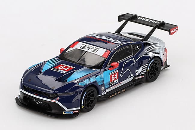 フォード マスタング GT3 IMSA デイトナ24時間 2024 ＃64 Ford Multimatic Motorsports 左ハンドル