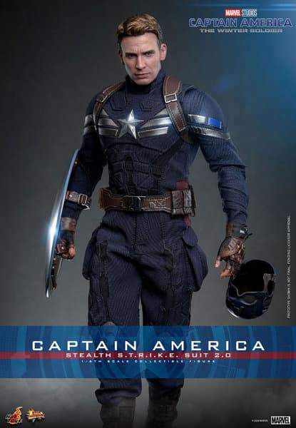 【ムービー・マスターピース】『キャプテン・アメリカ/ウィンター・ソルジャー』1/6スケールフィギュア キャプテン・アメリカ（ステルス・スーツ/2.0版）