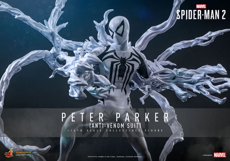 【ビデオゲーム・マスターピース】 『Marvel’s Spider-Man 2』1/6スケールフィギュア ピーター・パーカー/スパイダーマン（アンチヴェノム・スーツ）