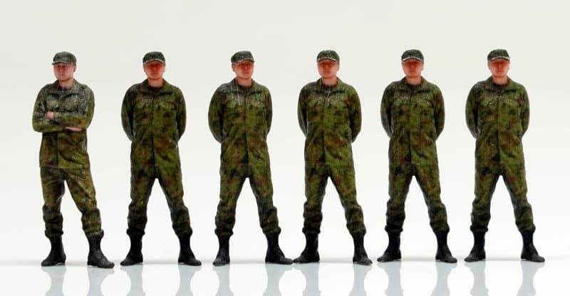 機動警察パトレイバー 陸上自衛隊6体セット