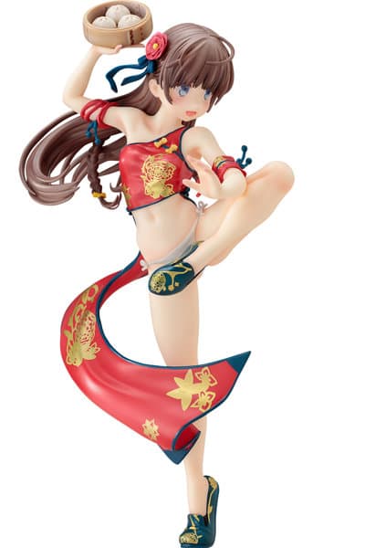玉乃井ぺろめくり「チャイナ娘」 紐パンツver. 1/7スケール塗装済み完成品フィギュア