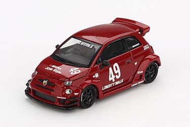 アバルト 595 LB-WORKS x Abas Works レッド（左ハンドル）
