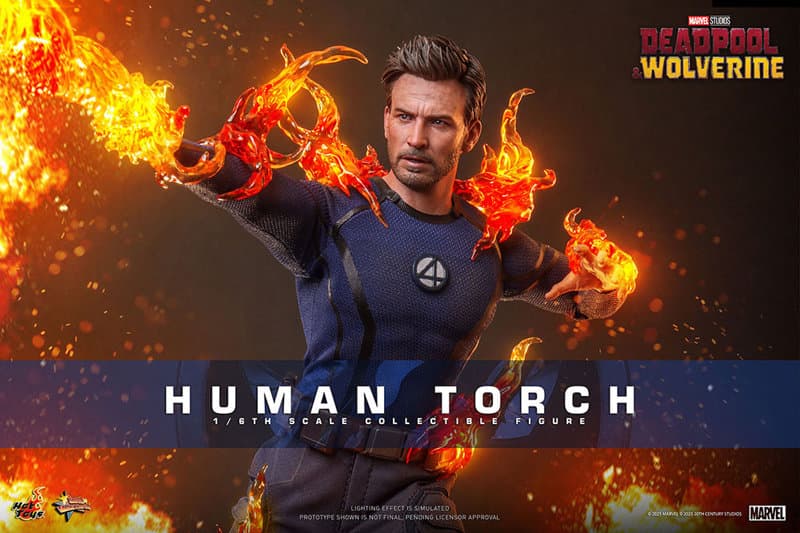 【ムービー・マスターピース】 『デッドプール＆ウルヴァリン』1/6スケールフィギュア ヒューマン・トーチ