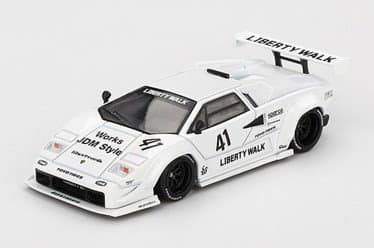 ランボルギーニ カウンタック LB-WORKS 東京オートサロン 2024 ホワイト（左ハンドル）